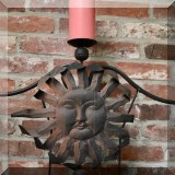 DF02. Sun-shaped candleholder.